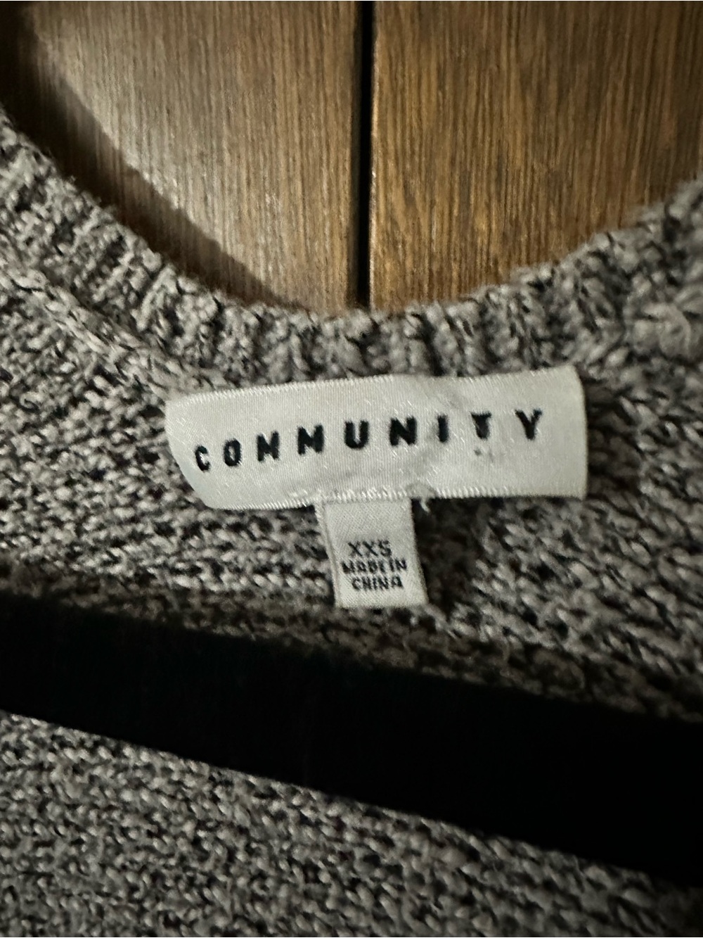 Aritzia Community Ionic Cape Natural Grey Oversized Knitted Cardigan Size XXS - Picture 9 of 11